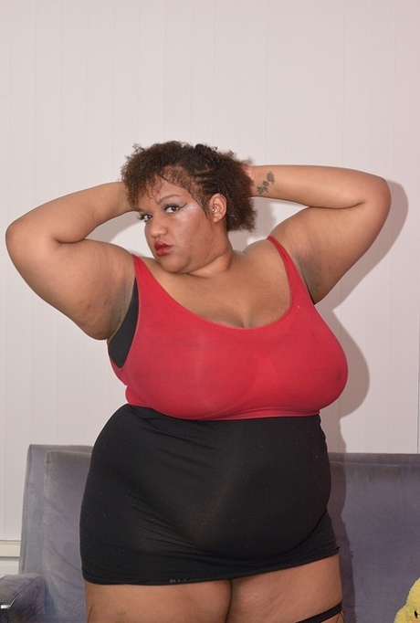 bbw big belly stuffing adult photo